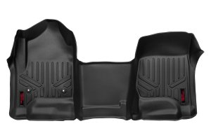 GMC Sierra 2500 HD Floor Mats - Front - Rough Country - Over Hump - '14-'19